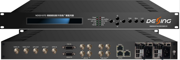 NDS3107D調(diào)頻頻段數(shù)字音頻廣播復用器
